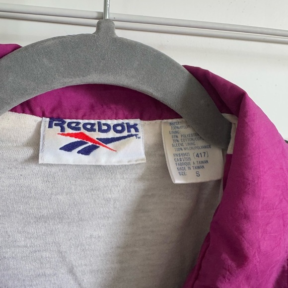 Vintage Reebok Windbreaker - Size Small - Picture 4 of 5